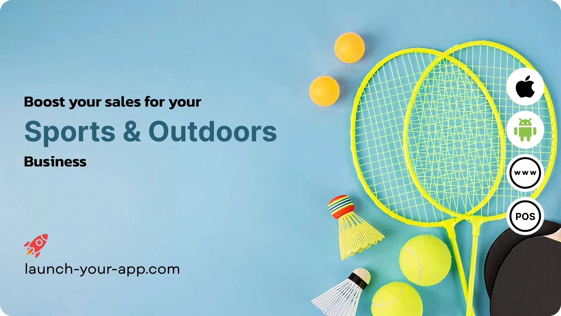 Sports & Outdoors Mobile App Builder - Launch Your App